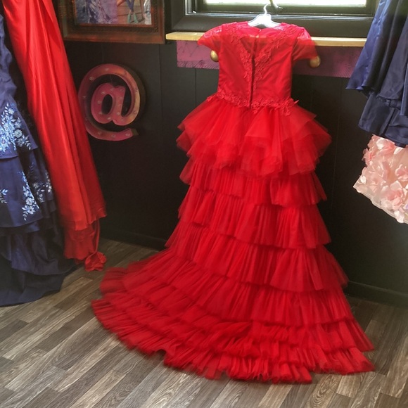 couture Other - couture red gown (kids) measurements in description